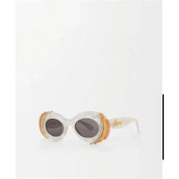 LOEWE Loewe Paula's Ibiza embellished round unglasses ✨