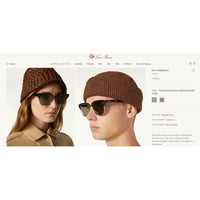 Loro Piana ICER Acetate Unisex Sunglasses 🍂