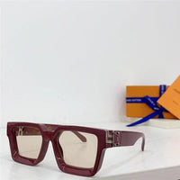 LOUIS VUITTON 52mm 1.1 Millionaires Rectangular Sunglasses ✨