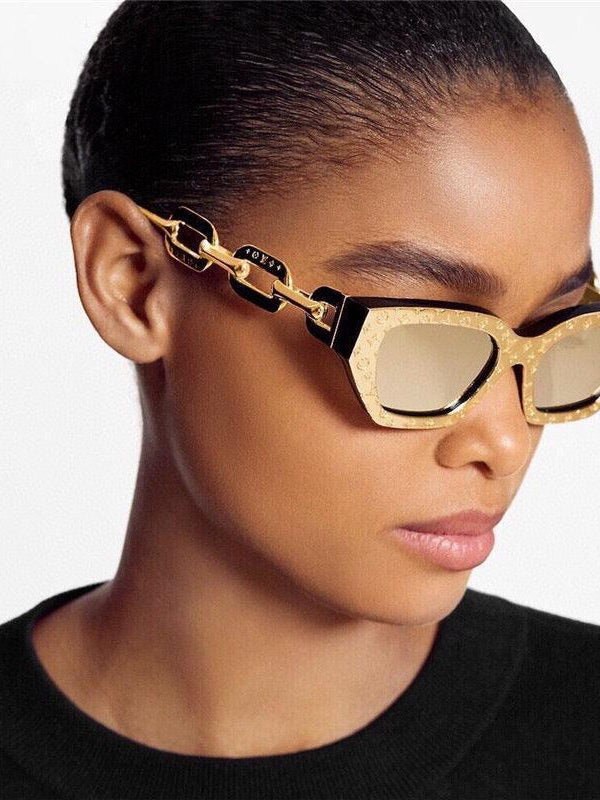 Louis Vuitton EDGE Z1476E Edge Large Square Women's Sunglasses ✨