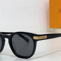 Louis Vuitton LV Signature Square Round Sunglasses Unisex Z1963U✨