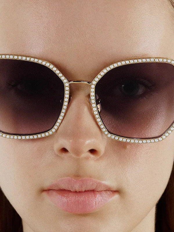 Louis Vuitton LV Signature Z2016U LV Pearl Round Sunglasses✨