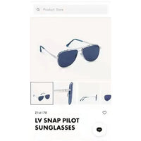 Louis Vuitton LV Snap Pilot Z1417E Sunglasses ✨