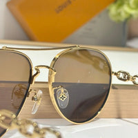 Louis Vuitton My LV Chain Pilot Z1539E Sunglasses ✨
