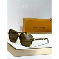Louis Vuitton MZ2648W My LV Chain Braided Maxi Square Sunglasses✨