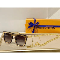 Louis Vuitton ultra rare LV1105 Chain Women's Sunglasses ✨