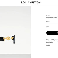 Louis Vuitton Unisex 2196E Monogram Tribute Sunglasses ✨
