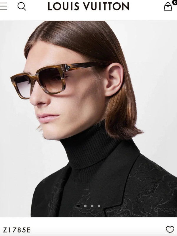 Louis Vuitton Z1785W Glide Square Sunglasses  ✨