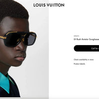 Louis Vuitton Z2067U LV Rush Aviator Sunglasses ✨