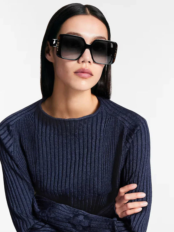 Louis Vuitton Z2095W New LV Moon Daily Square Women's Sunglasses ✨