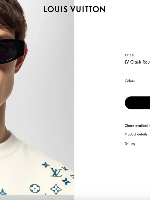 Louis Vuitton Z2123U LV Clash Round Cat Eye Sunglasses  ✨