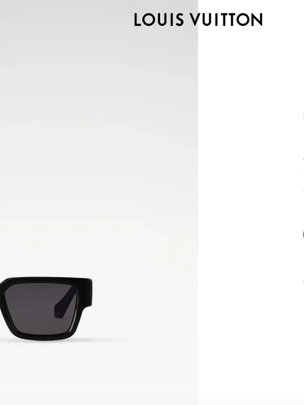 Louis Vuitton Z2178E LV Sleek Square Large Sunglasses ✨