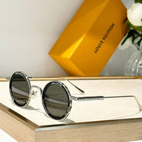Louis Vuitton Z2223U New LV Super Vision Metal Round Sunglasses  ✨