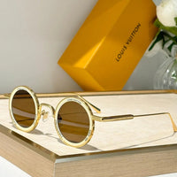 Louis Vuitton Z2223U New LV Super Vision Metal Round Sunglasses  ✨