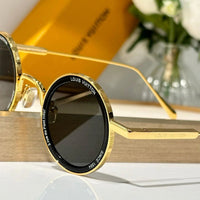 Louis Vuitton Z2223U New LV Super Vision Metal Round Sunglasses  ✨