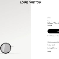 Louis Vuitton Z2223U New LV Super Vision Metal Round Sunglasses  ✨