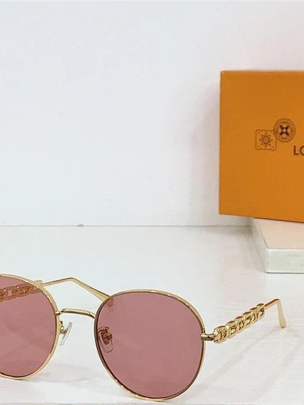 Louis Vuitton Z2473U My LV Chain Small Round Sunglasses  ✨