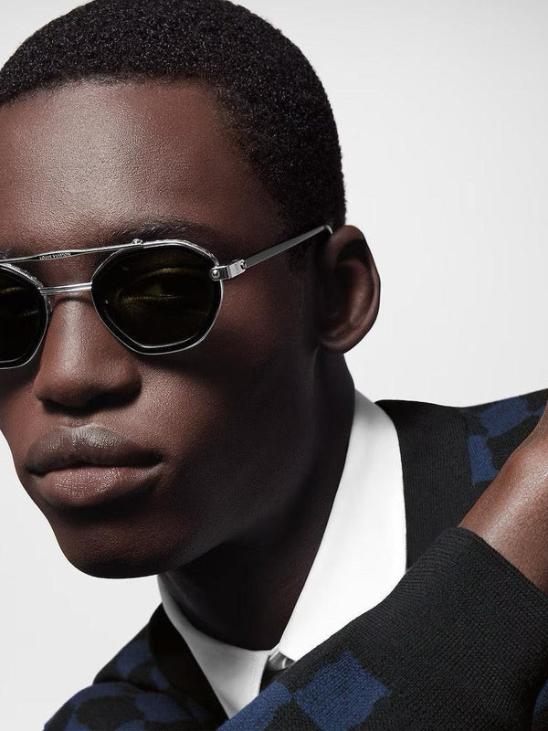 Louis Vuitton Z2532U LV Signature Duo Round Sunglasses ✨