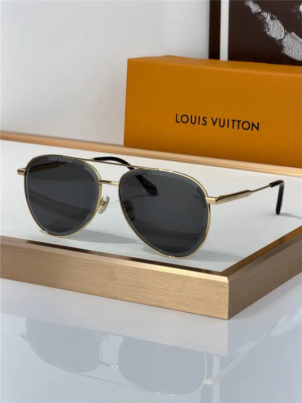 Louis Vuitton Z2636U LV Super Vision Metal Pilot Sunglasses ✨
