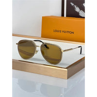Louis Vuitton Z2636U LV Super Vision Metal Pilot Sunglasses ✨