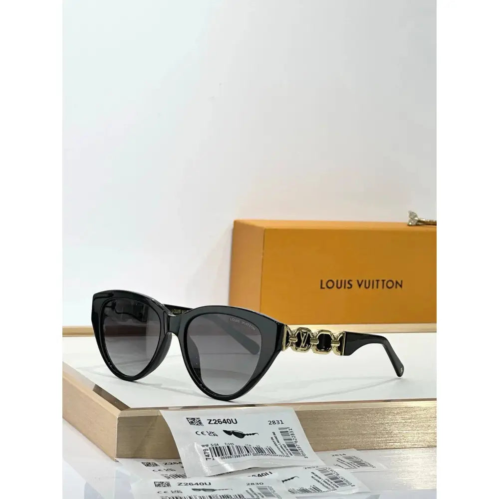 Louis Vuitton Z2640U My LV Chain Braided Maxi Cat Eye Sunglasses ✨