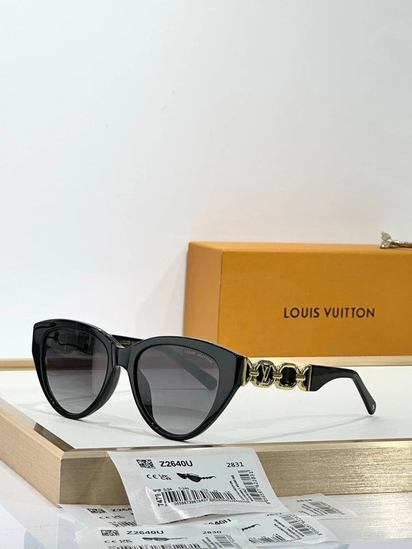 Louis Vuitton Z2640U My LV Chain Braided Maxi Cat Eye Sunglasses ✨