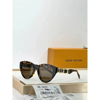 Louis Vuitton Z2640U My LV Chain Braided Maxi Cat Eye Sunglasses ✨