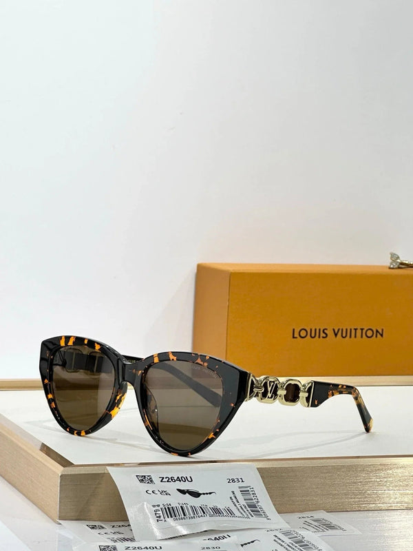 Louis Vuitton Z2640U My LV Chain Braided Maxi Cat Eye Sunglasses ✨
