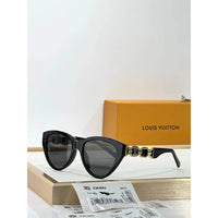 Louis Vuitton Z2640U My LV Chain Braided Maxi Cat Eye Sunglasses ✨