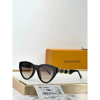 Louis Vuitton Z2640U My LV Chain Braided Maxi Cat Eye Sunglasses ✨