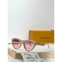 Louis Vuitton Z2640U My LV Chain Braided Maxi Cat Eye Sunglasses ✨