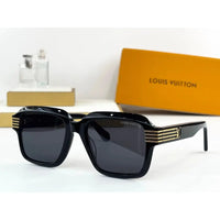 Louis Vuitton Z2739U LV Slide Large Square Round  Sunglasses  ✨