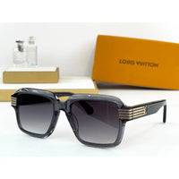 Louis Vuitton Z2739U LV Slide Large Square Round  Sunglasses  ✨