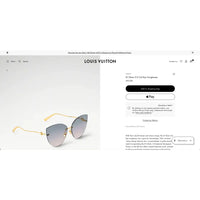 Louis Vuitton Z2827U LV Glam 2.0 Cat Eye Sunglasses ✨