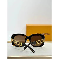Louis Vuitton Z2861U New My LV Chain Braided Maxi Square Sunglasses  ✨