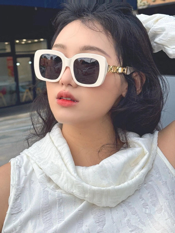 Louis Vuitton Z2861U New My LV Chain Braided Maxi Square Sunglasses  ✨