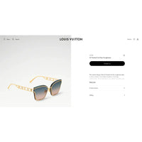 Louis Vuitton Z2938U LV Framed Cat Eye Sunglasses✨