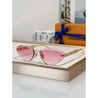Louis Vuitton Z3015U LV Jewel Low Cat Eye Sunglasses  ✨