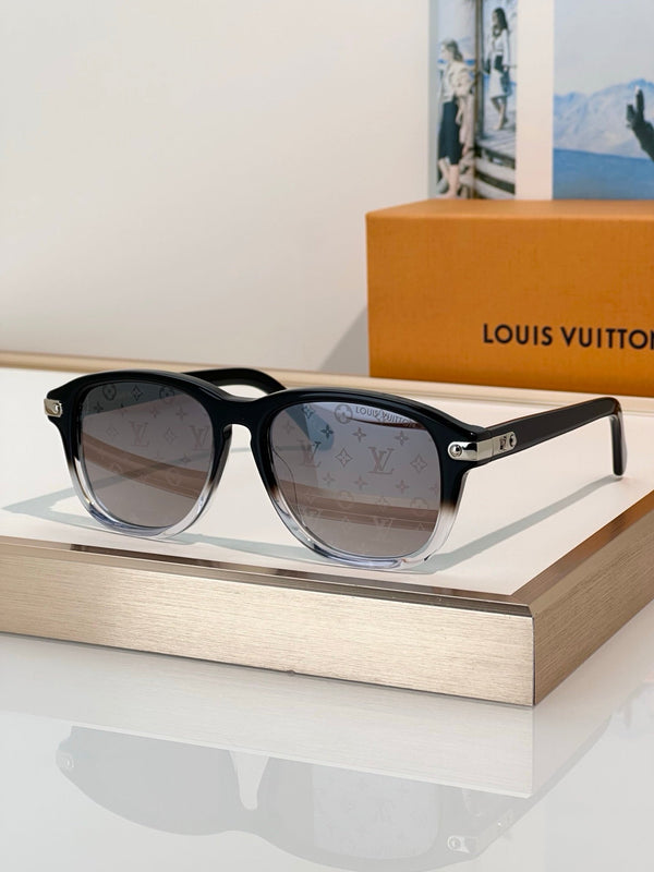 Louis Vuitton Z3075U LV Signature Aviator Sunglasses ✨