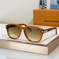 Louis Vuitton Z3075U LV Signature Aviator Sunglasses ✨