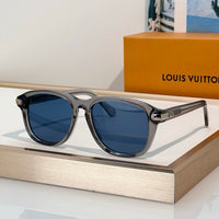 Louis Vuitton Z3075U LV Signature Aviator Sunglasses ✨