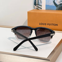 Louis Vuitton Z3075U LV Signature Aviator Sunglasses ✨