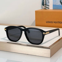 Louis Vuitton Z3075U LV Signature Aviator Sunglasses ✨
