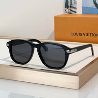 Louis Vuitton Z3075U LV Signature Aviator Sunglasses ✨