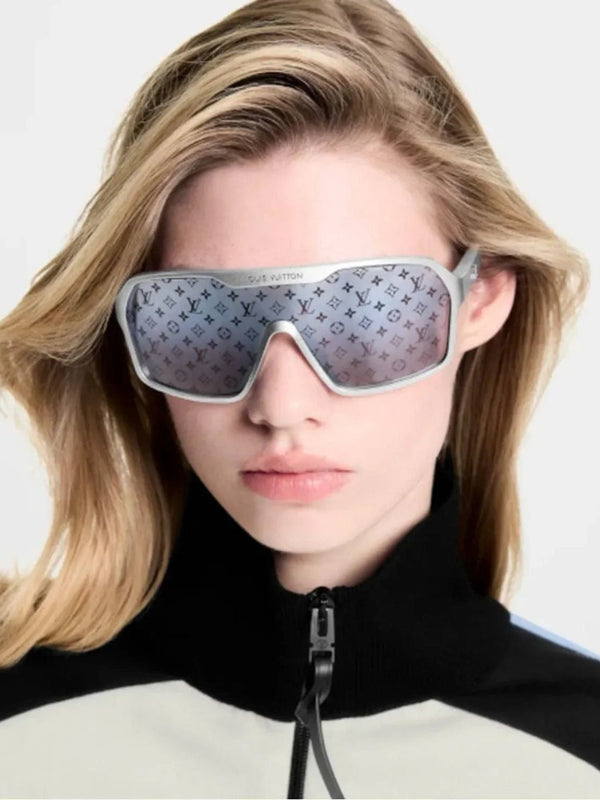 Louis Vuitton Z3103U LV Ski LV Tramontane Mask Sunglasses ✨