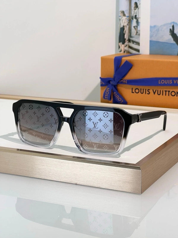 Louis Vuitton Z3120U LV Hit Large Square Sunglasses   ✨