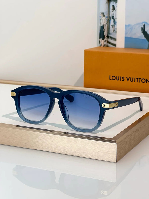 Louis Vuitton Z3125U LV Signature Aviator Sunglasses  ✨