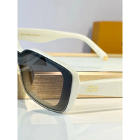 Louis Vuitton Z3165U LV Script Low Rectangle Sunglasses  ✨