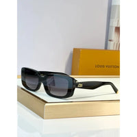 Louis Vuitton Z3165U LV Script Low Rectangle Sunglasses  ✨
