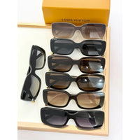 Louis Vuitton Z3165U LV Script Low Rectangle Sunglasses  ✨